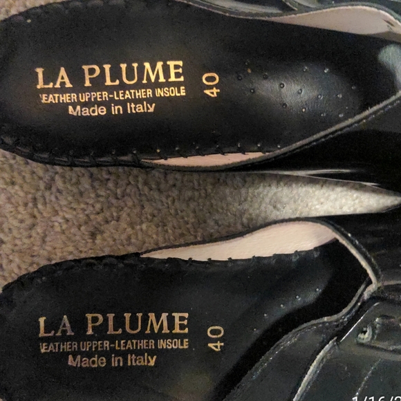La Plume brand Patent Leather sandals - Picture 5 of 6